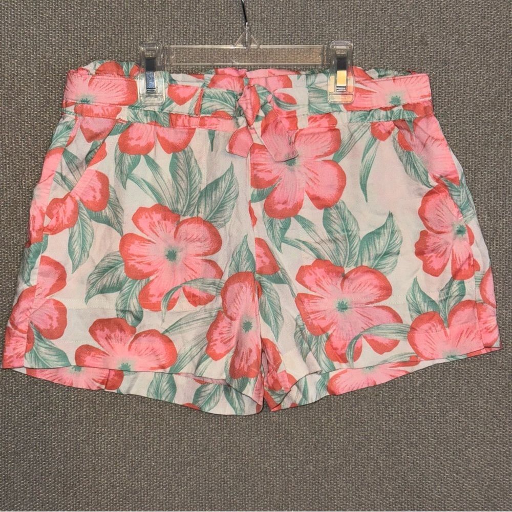 SO size 14 Tropical floral Print Shorts